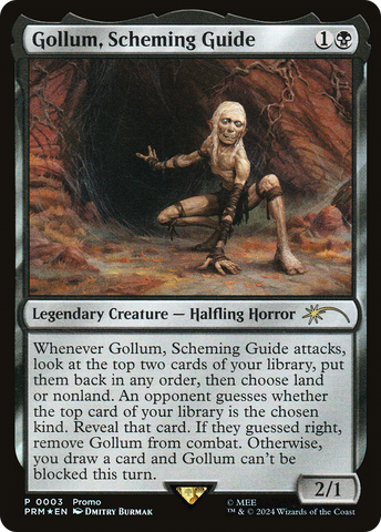 Gollum, Scheming Guide [Resale Promos] - The Mythic Store | 24h Order Processing