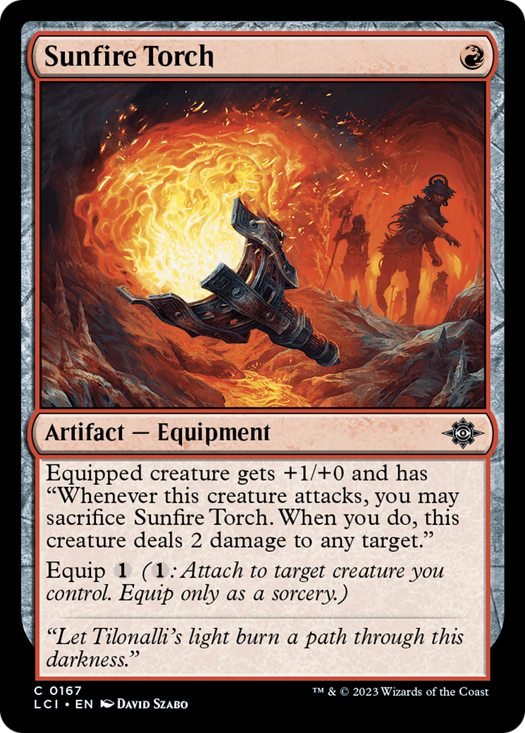 Sunfire Torch [The Lost Caverns of Ixalan] - The Mythic Store | 24h Order Processing