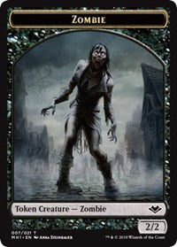 Zombie (007) // Elephant (012) Double-Sided Token [Modern Horizons Tokens] - The Mythic Store | 24h Order Processing