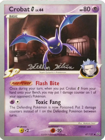 Crobat G LV.44 (47/127) (Luxdrill - Stephen Silvestro) [World Championships 2009] - The Mythic Store | 24h Order Processing