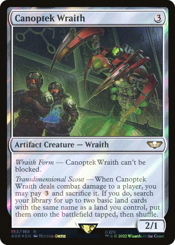 Canoptek Wraith (Surge Foil) [Warhammer 40,000] - The Mythic Store | 24h Order Processing