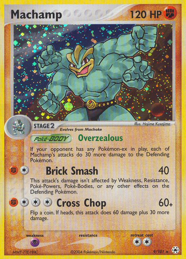 Machamp (9/101) [EX: Hidden Legends] - The Mythic Store | 24h Order Processing