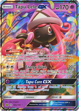 Tapu Lele GX (60a/145) (Alternate card) (Jumbo Card) [Sun & Moon: Guardians Rising] - The Mythic Store | 24h Order Processing