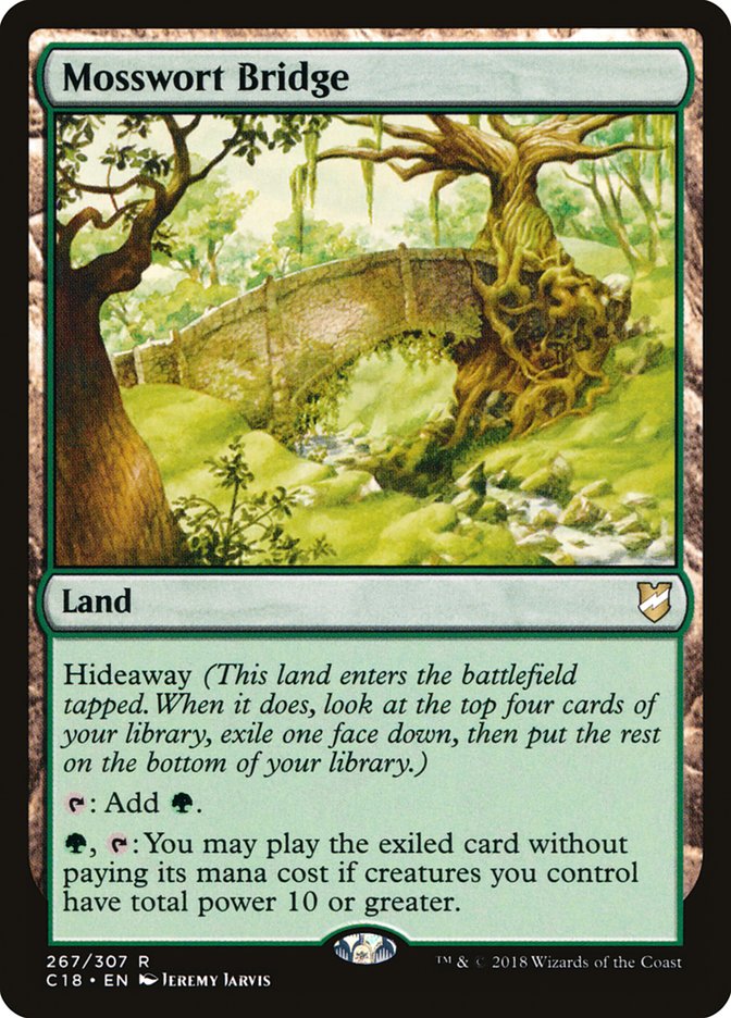 Mosswort Bridge [Commander 2018] - The Mythic Store | 24h Order Processing