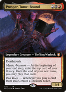 Prosper, Tome-Bound (Extended Art) [Dungeons & Dragons: Adventures in the Forgotten Realms Commander] - The Mythic Store | 24h Order Processing