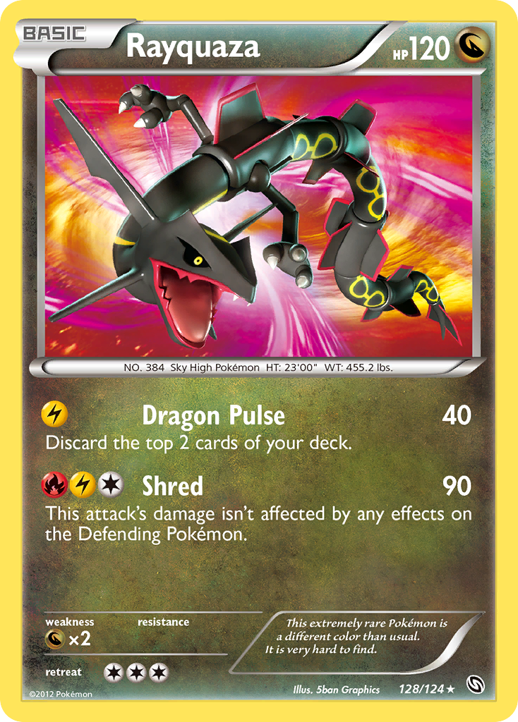 Rayquaza (128/124) [Black & White: Dragons Exalted] - The Mythic Store | 24h Order Processing