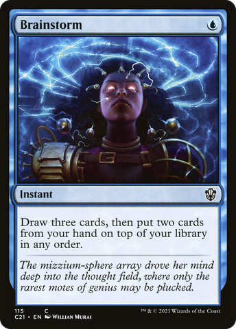 Brainstorm [Commander 2021] - The Mythic Store | 24h Order Processing