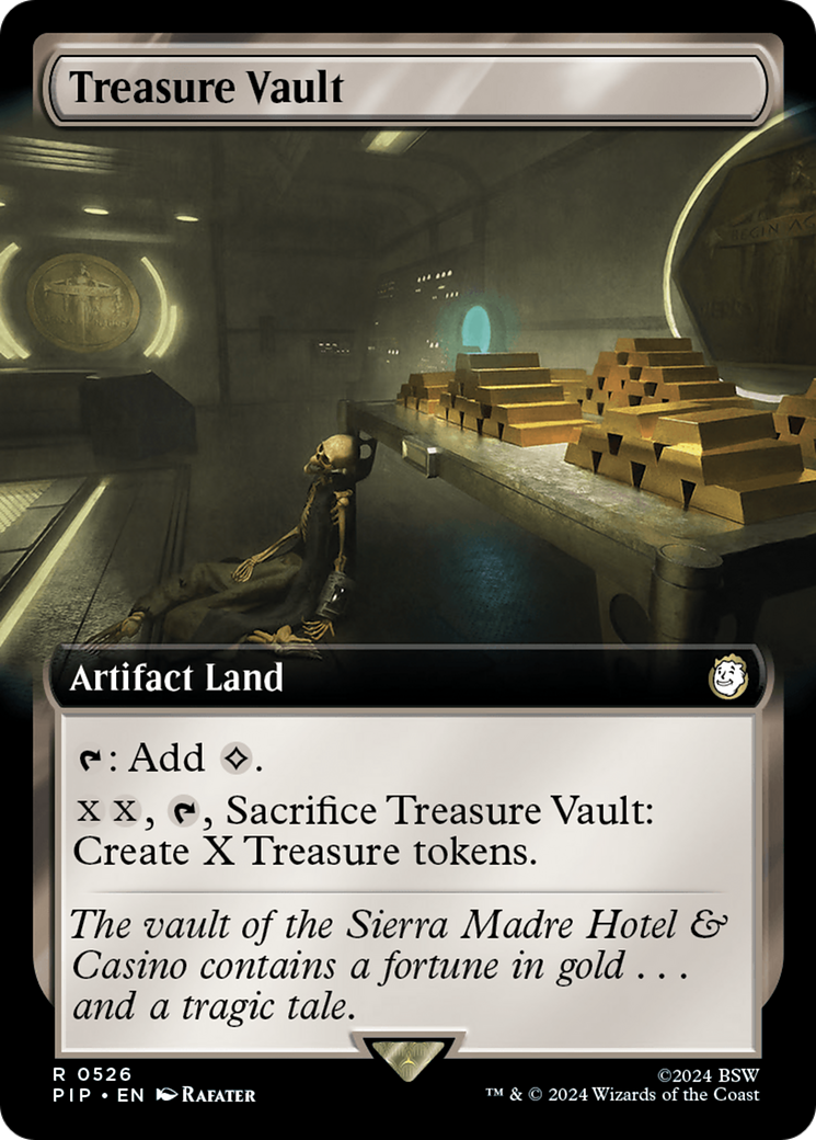 Treasure Vault (Extended Art) [Fallout] - The Mythic Store | 24h Order Processing