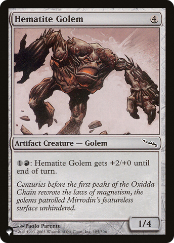 Hematite Golem [The List] - The Mythic Store | 24h Order Processing
