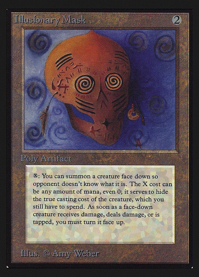 Illusionary Mask [Collectors' Edition] - The Mythic Store | 24h Order Processing