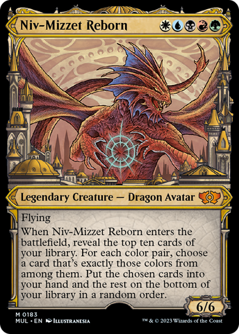 Niv-Mizzet Reborn (Halo Foil) [Multiverse Legends] - The Mythic Store | 24h Order Processing