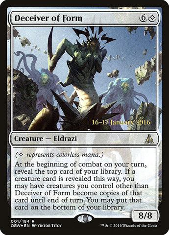 Deceiver of Form [Oath of the Gatewatch Prerelease Promos] - The Mythic Store | 24h Order Processing