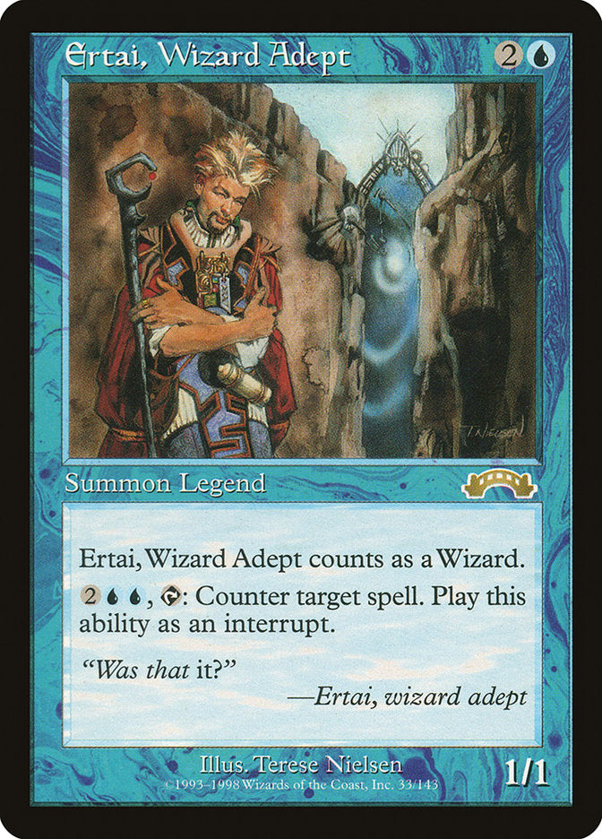 Ertai, Wizard Adept [Exodus] - The Mythic Store | 24h Order Processing