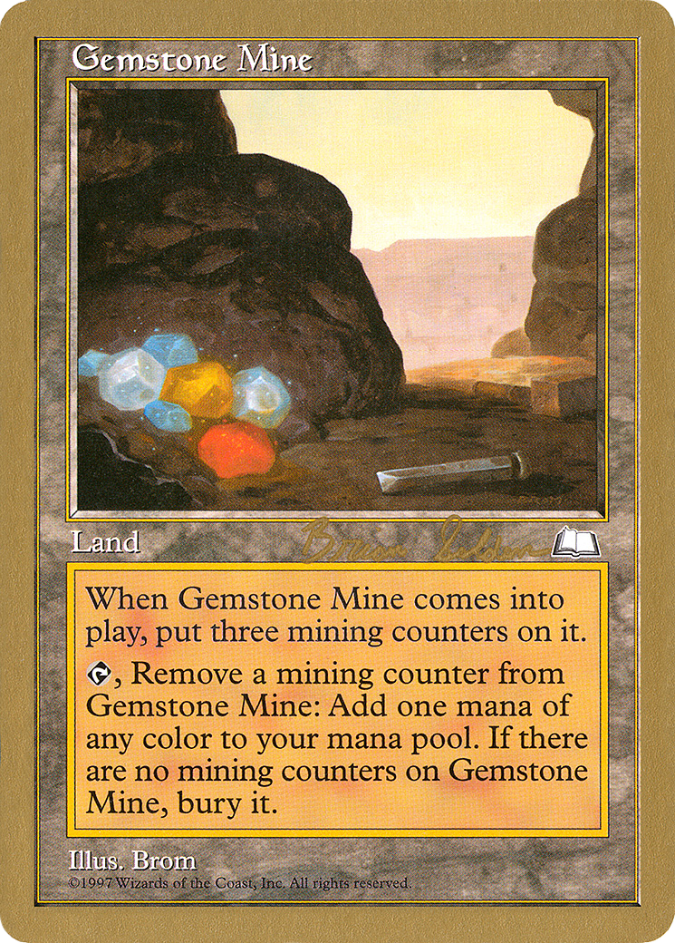 Gemstone Mine (Brian Selden) [World Championship Decks 1998] - The Mythic Store | 24h Order Processing