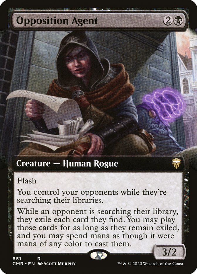 Opposition Agent (Extended Art) [Commander Legends] - The Mythic Store | 24h Order Processing