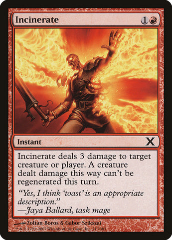 Incinerate [Tenth Edition] - The Mythic Store | 24h Order Processing