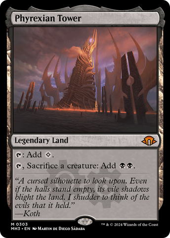 Phyrexian Tower [Modern Horizons 3] - The Mythic Store | 24h Order Processing
