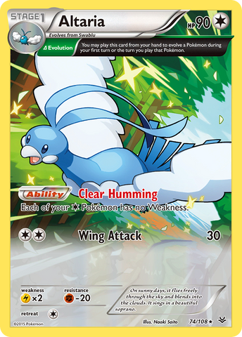 Altaria (74/108) [XY: Roaring Skies] - The Mythic Store | 24h Order Processing