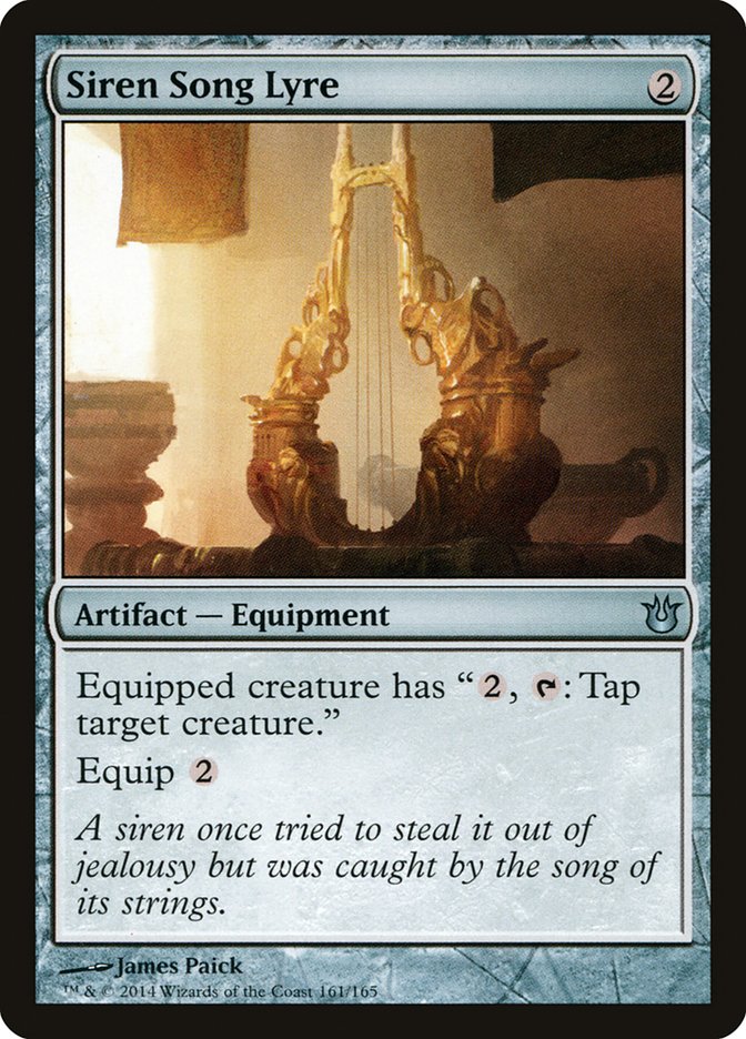 Siren Song Lyre [Born of the Gods] - The Mythic Store | 24h Order Processing