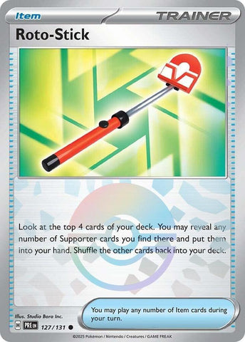 Roto-Stick (127/131) (Poke Ball Pattern) [Scarlet & Violet: Prismatic Evolutions] - The Mythic Store | 24h Order Processing