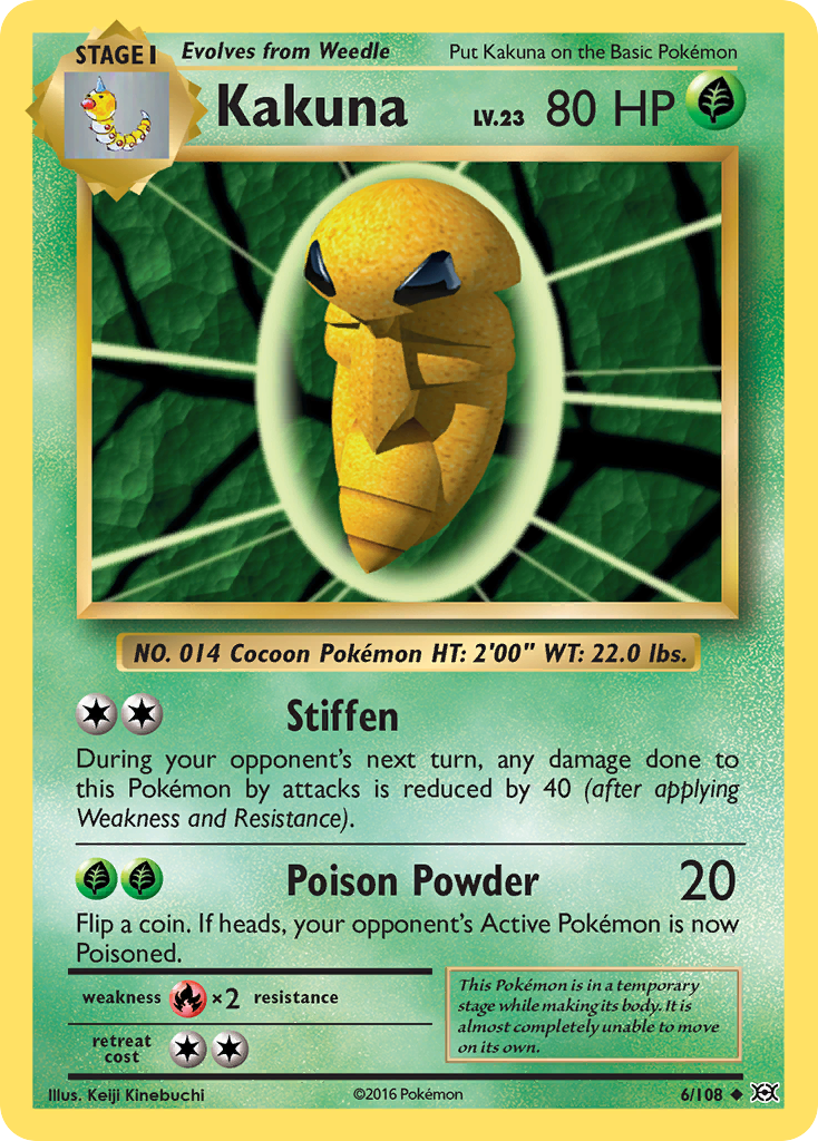 Kakuna (6/108) [XY: Evolutions] - The Mythic Store | 24h Order Processing