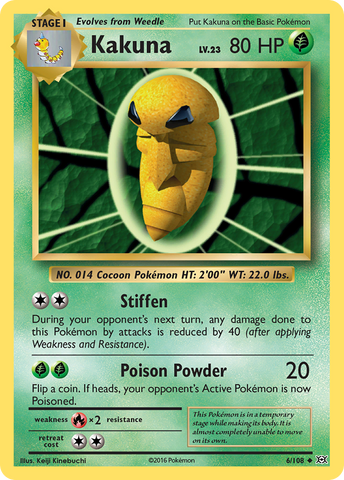 Kakuna (6/108) [XY: Evolutions] - The Mythic Store | 24h Order Processing