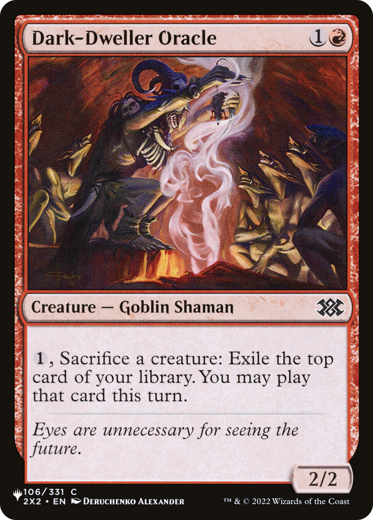Dark-Dweller Oracle [The List] - The Mythic Store | 24h Order Processing