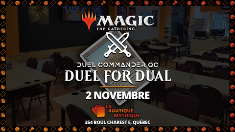 MTG Duel for Dual Commander (2 Nov) Ticket - The Mythic Store | 24h Order Processing