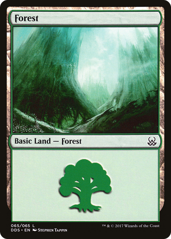 Forest (65) [Duel Decks: Mind vs. Might] - The Mythic Store | 24h Order Processing