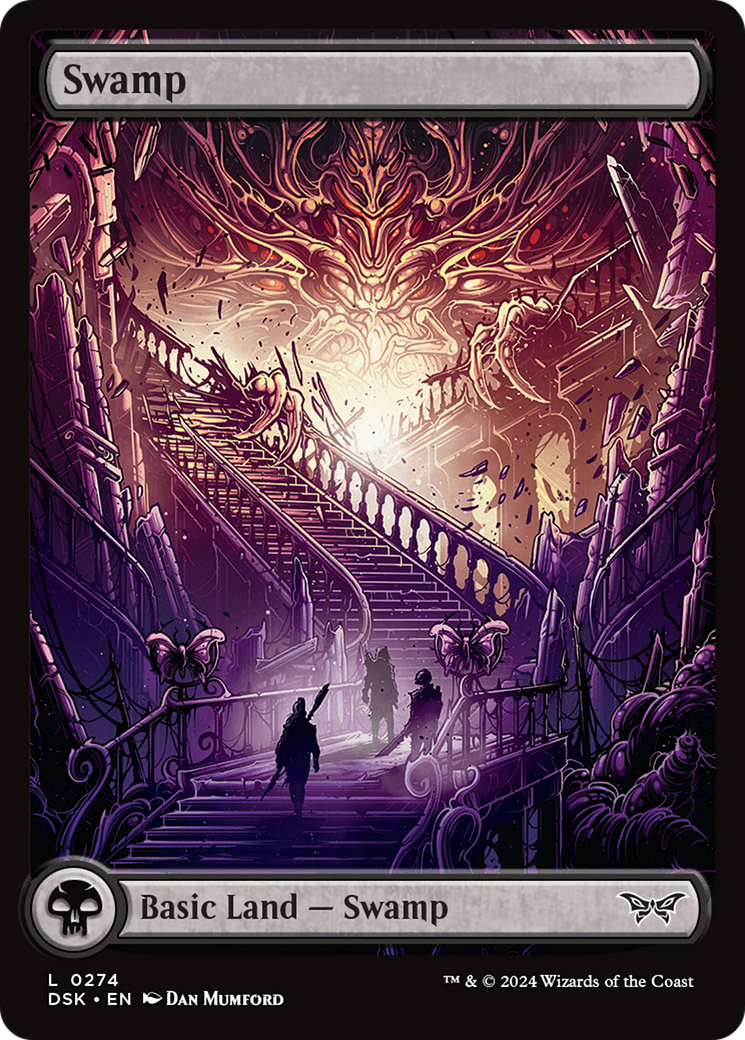 Swamp (274) - Full Art [Duskmourn: House of Horror] - The Mythic Store | 24h Order Processing