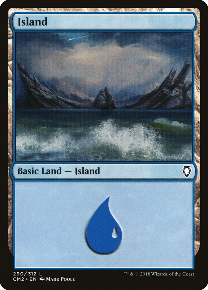 Island (290) [Commander Anthology Volume II] - The Mythic Store | 24h Order Processing