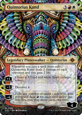 Quintorius Kand (0352) (Borderless) [The Lost Caverns of Ixalan] - The Mythic Store | 24h Order Processing