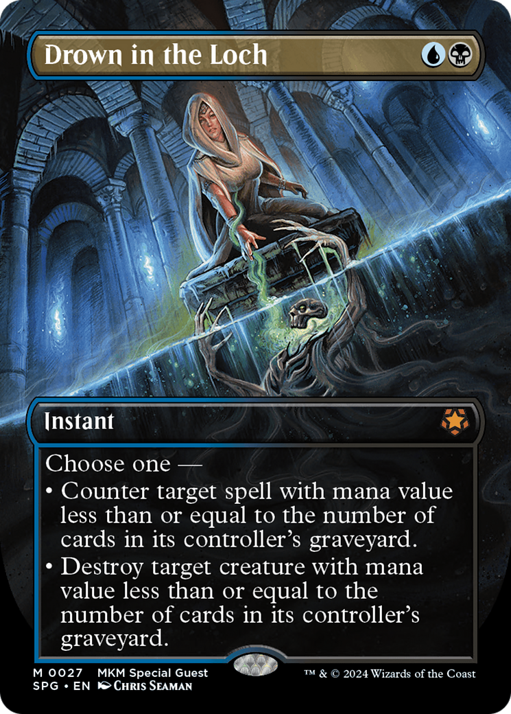 Drown in the Loch (Borderless) [Murders at Karlov Manor Special Guests] - The Mythic Store | 24h Order Processing