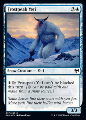 Frostpeak Yeti [Kaldheim] - The Mythic Store | 24h Order Processing