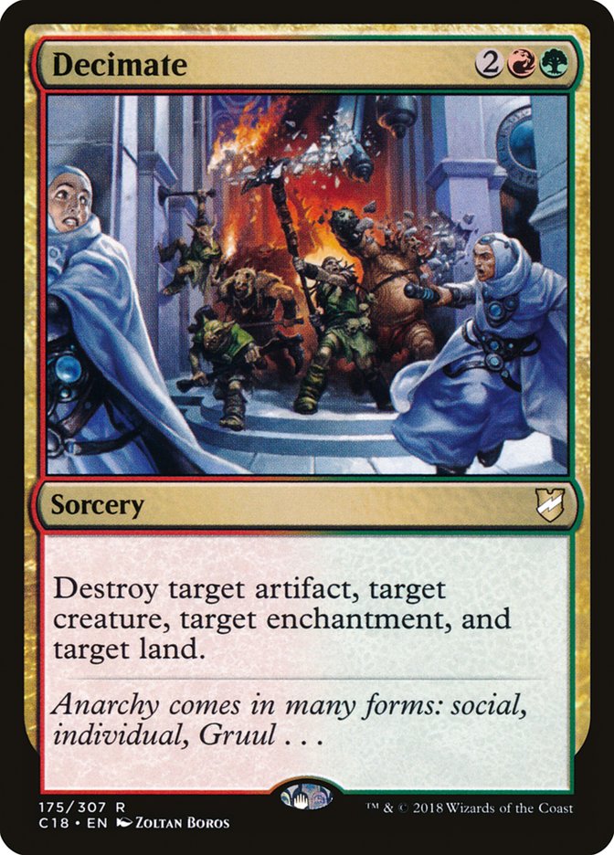 Decimate [Commander 2018] - The Mythic Store | 24h Order Processing