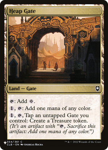 Heap Gate [The List] - The Mythic Store | 24h Order Processing