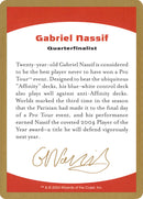 Gabriel Nassif Bio [World Championship Decks 2004] - The Mythic Store | 24h Order Processing