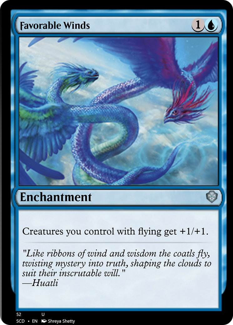 Favorable Winds [Starter Commander Decks] - The Mythic Store | 24h Order Processing