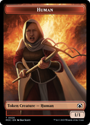 Tentacle // Human (26) Double-Sided Token [March of the Machine Commander Tokens] - The Mythic Store | 24h Order Processing