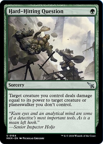 Hard-Hitting Question [Murders at Karlov Manor] - The Mythic Store | 24h Order Processing