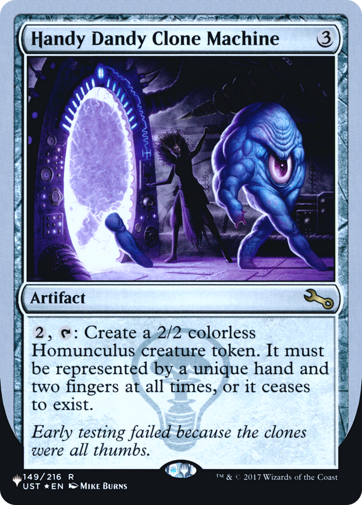Handy Dandy Clone Machine (Unfinity Foil Edition) [The List] - The Mythic Store | 24h Order Processing