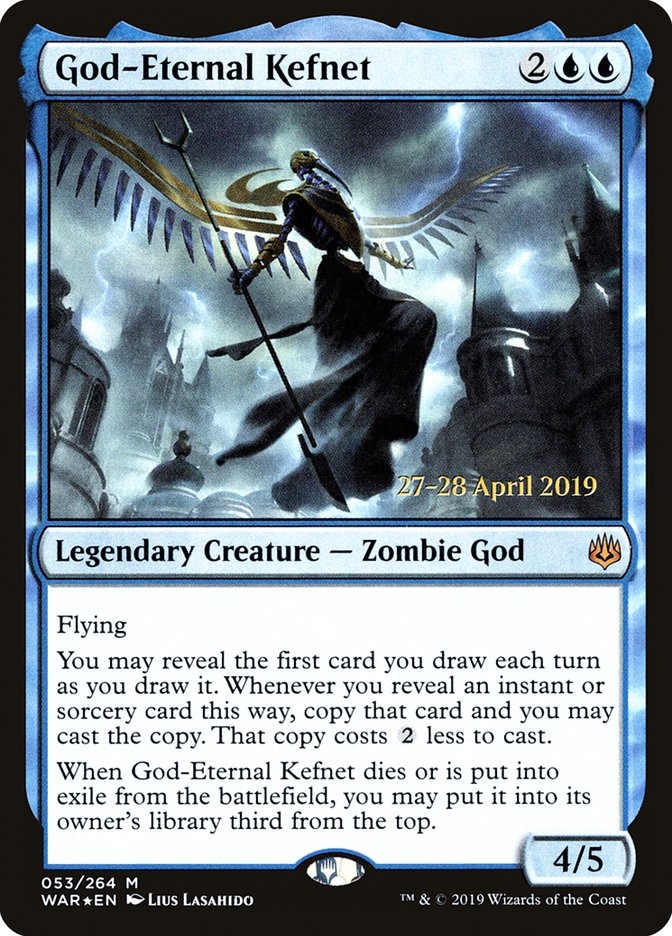 God-Eternal Kefnet [War of the Spark Prerelease Promos] - The Mythic Store | 24h Order Processing