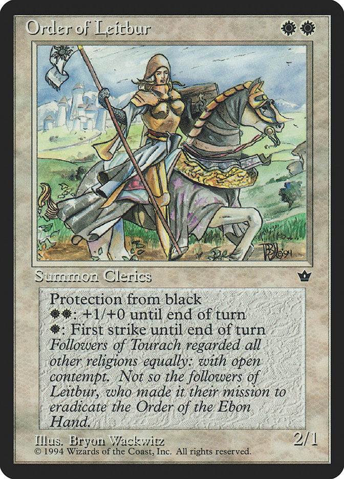 Order of Leitbur (Horse Facing Right) [Fallen Empires] - The Mythic Store | 24h Order Processing