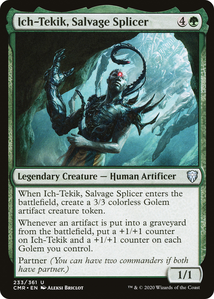 Ich-Tekik, Salvage Splicer [Commander Legends] - The Mythic Store | 24h Order Processing