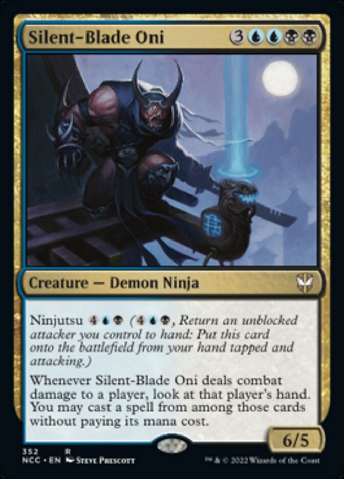 Silent-Blade Oni [Streets of New Capenna Commander] - The Mythic Store | 24h Order Processing