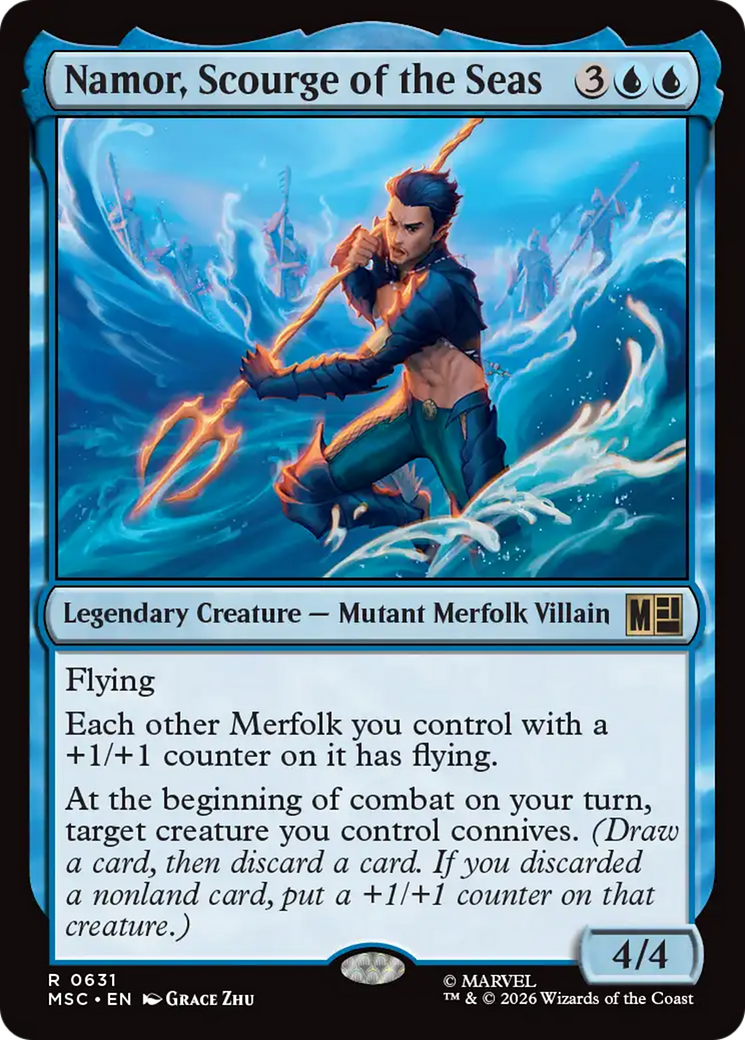 Namor, Scourge of the Seas [Marvel Super Heroes Commander] - The Mythic Store | 24h Order Processing