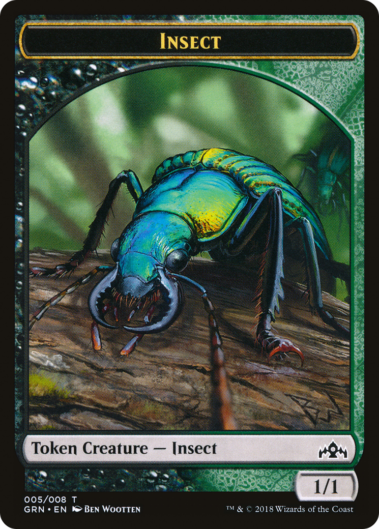 Insect Token [Guilds of Ravnica Tokens] - The Mythic Store | 24h Order Processing
