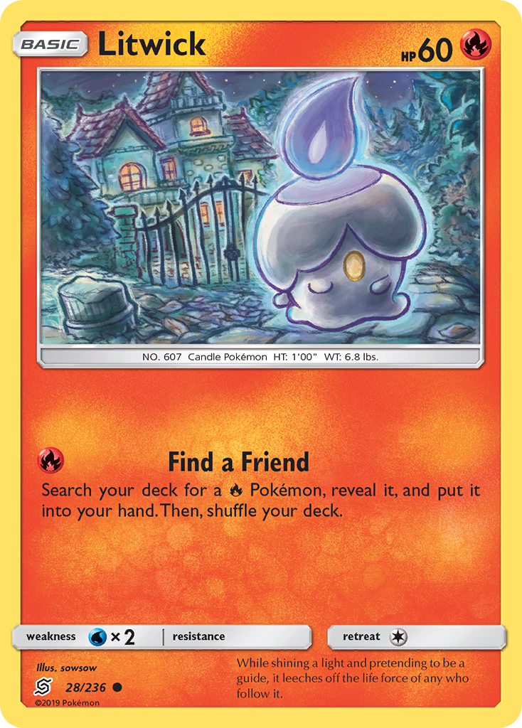 Litwick (28/236) [Sun & Moon: Unified Minds] - The Mythic Store | 24h Order Processing