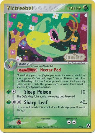Victreebel (13/92) (Stamped) [EX: Legend Maker] - The Mythic Store | 24h Order Processing
