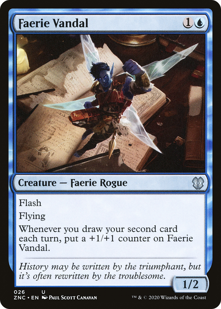 Faerie Vandal [Zendikar Rising Commander] - The Mythic Store | 24h Order Processing